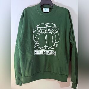 Online Ceramics Green Men's Jersey